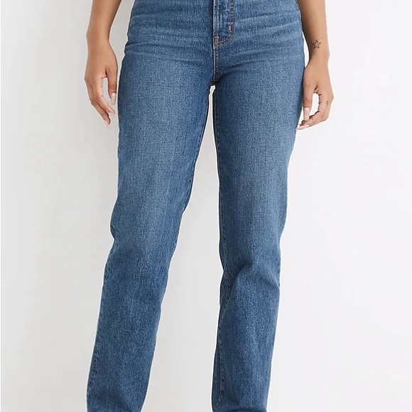 like new // madewell petite the curvy perfect vintage jean - Picture 7 of 8